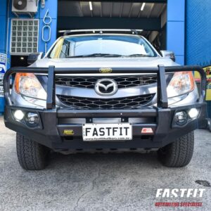Mazda BT50 2012 – 2021 Post Type Front Bumper Replacement Bullbar (Bumper Cut)