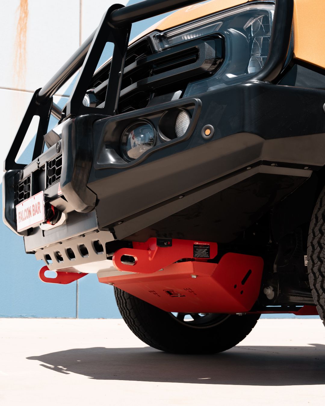Faord Razorbacks Ford Ranger T9 2023+ Next Gen Mcc Post Type Bumper Replacement Bullbar ...