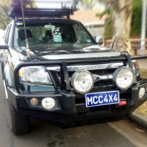 Ford Ranger 2009-2011 Mcc Post Type Bumper Replacement Bullbar (Bumper Cut)