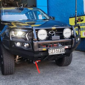 Mazda BT50 New Model 2021 To Current Post Type Front Bumper Replacement Bullbar (No Bumper Cut)