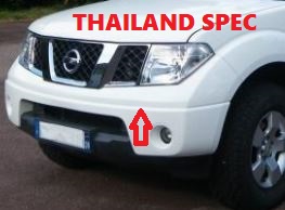 Nissan Navara 2005-2017 Thailand Spec Only Post Type Front Bumper Replacement Bullbar